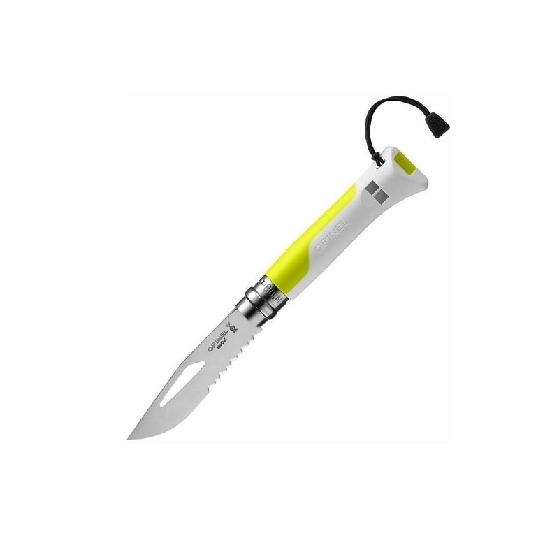 Opinel VRI N°08 Inox Outdoor Fluo Yellow 002320 nôž