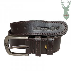BETALOV kožený opasok - hnedý I