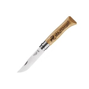 Opinel VRI N°08 Inox Animalia Deer 002332 nôž