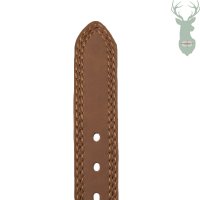 ELEGANSE kožený opasok - bledý