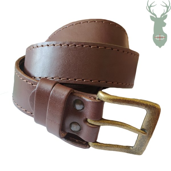 TRADITION II kožený opasok 120cm