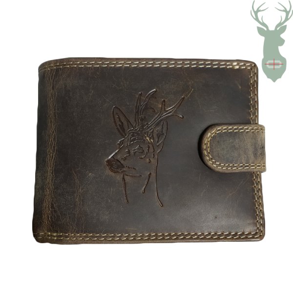 Giorgio Carelli kožená penaženka - Srnec