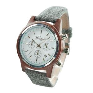 Gipfelstürmer chronografické hodinky s lodénovým remienkom