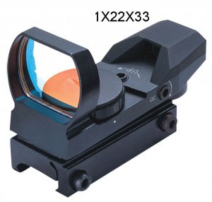 1x22x33mm kolimátor RED (21mm)