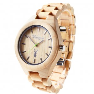 Steinbock PLATZHIRSCH drevené hodinky