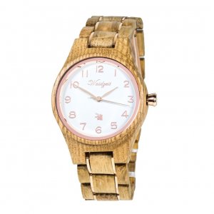 Barrique "Rosé" drevené hodinky