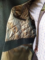 Levente II. pánsky dlhý kabát