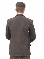 Kožené sako BROWN (44-58)