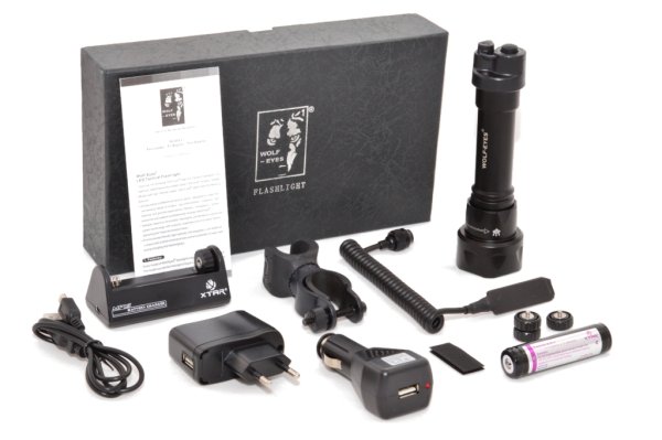 NITE HUNTER XM-L2 U2 set pre poľovníkov